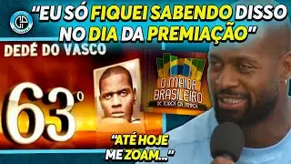 DEDÉ FOI ELEITO O 63º MAIOR BRASILEIRO DA HISTÓRIA 🤣🤣🤣