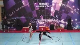 DM 2021, A-Klasse Finale FT Tobias Bludau und Michelle Uhl
