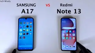 SAMSUNG A17 vs Redmi Note 13 - Speed Test