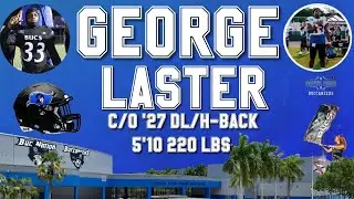 SOUTH DADE SENIOR HIGH SCHOOL: GEORGE LASTER: C/O '27: H-BACK / DEFENSIVE LINE