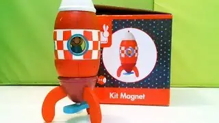 Janod Magnetic Wooden Rocket Review
