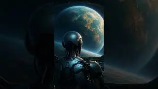 Robot discovering new plants in space.  #ai #robot #space #astronomy #viral