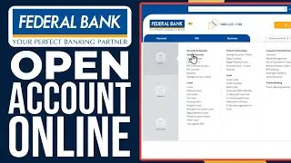 How To Open Federal Bank Account Online (2026) | Step-By-Step Tutorial