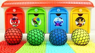 Satisfying Garage ASMR | Making 4 Stress Blass in Nett Transformation in Magic Garage Toys Mix ASMR