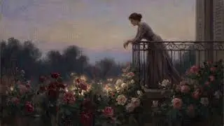 Moody Floral Painting