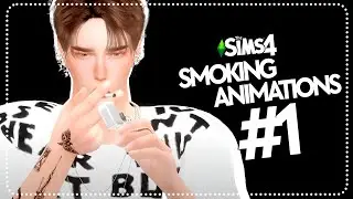 Sims 4 Animation Pack | Smoking Animations #1 (FREE)