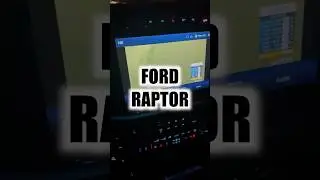 Ford Raptor How to watch TV on Your Radio Elite Car Box Review #shorts #fordraptor