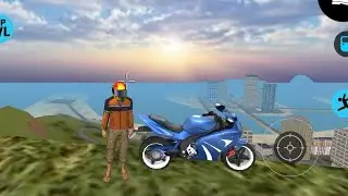 Superbike climb and jump hill - Rio Crime City: Mafia Gangster   | Android Gameplay |
