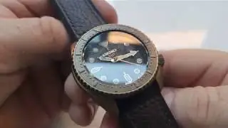 A close look at the new Seiko 5 Bronze Diver - SRPE 80K1