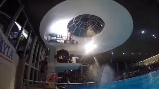 Clown Diving Show Helsinki-Finland  07.11.2015