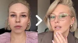 Макияж за 5 минут😂 Самый ужасный тон и потрясающий бронзер для светлых😍