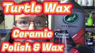 Керамический полироль и воск Turtle Wax