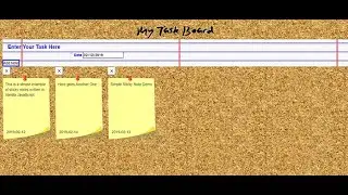 STICKY NOTES APPLICATION IN JAVASCRIPT WITH SOURCE CODE