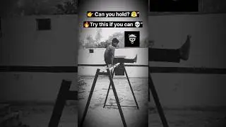 Flex dikhana easy hai 💪L-Sit hold karna nahi 😤🔥Can you do this? 😈#Shorts#LSitChallenge#Calisthenics