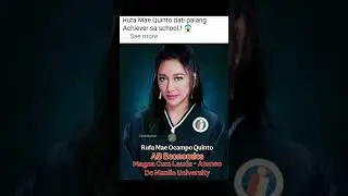 MS RUFFA MAE QUINTO CONGRATULATIONS  #news