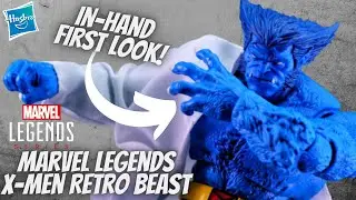 Marvel Legends X Men Retro Beast Figure In-Hand First Look!!