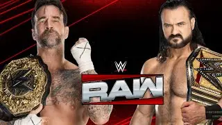 DREW MCINTYRE VS CM PUNK GAMEPLAY WWE2K25