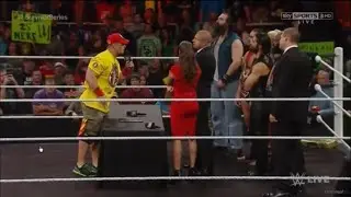 Team Cena V/S Team Authority Monday night Raw