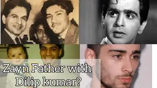 Zayn Malik shared his father yaser malik and Dilip Kumar Photo