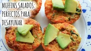 Muffins salados: HUEVO con VEGETALES