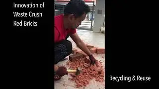 Ideacoration | Recycling Waste Red Bricks