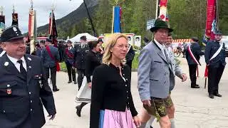 Freiwillige Feuerwehr Oberstdorf im Allgäu wird 150 Jahre alt 05 05 2024 4K HDR