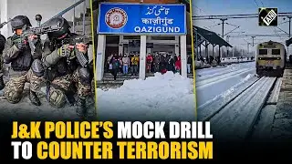 Kulgam police conducts mock drill to enhance emergency response to terror activities