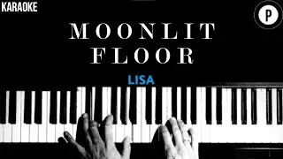 Moonlit Floor - LISA KARAOKE Slowed Acoustic Piano Instrumental COVER LYRICS