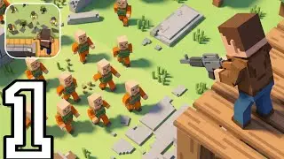 Build and Survive: zombie game - Gameplay Walkthrough Part1 Android 