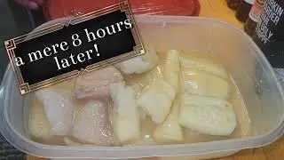 Miso Marinaded Black Cod....Oooh, So Fancy!! Awesome simple recipe in the comments section below!!