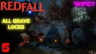 Sedgewick 100% | Gaming with Wifey - Redfall Part 5 All Collectibles (Grave Locks/Cosmetics)
