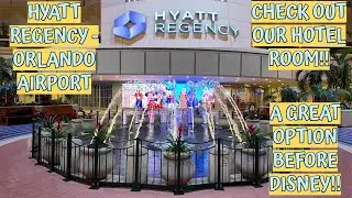 HYATT REGENCY ORLANDO AIRPORT ROOM TOUR / GREAT OPTION AFTER A LATE NIGHT FLIGHT