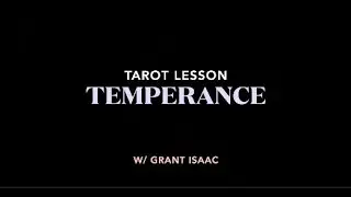Temperance Tarot Card - Description of Esoteric Meaning, with Biblical Association