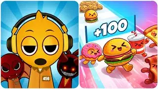 Food Run Vs Spranky Transformer Scary Max Level Gameplay