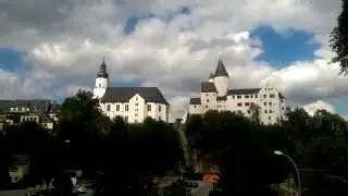 Schlo&szlig; und Kirche von Schwarzenberg