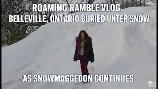 Belleville, Ontario Buried Under Snow as Snowmageddon Continues