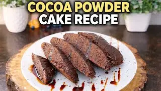 cocoa  Powder Cake recipe | Soft, moist & Easy chocolate cake