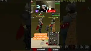 Zerk Pure, GREAT COMBO! On Old School Runescape Bounty Hunter #osrs #osrspking