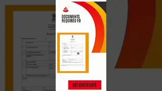 Documents Required for GST certificate #smallbusiness#treanding#viral #gst #ecommerce#treandingshort