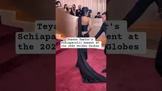 Teyana Taylor at the 2026 #GoldenGlobes wearing Schiaparelli. MOTHA delivered. #RaquelFord