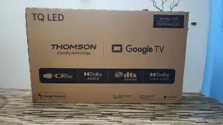 🔥Thomson 65-дюймов TQ LED | 4K | Распаковка | Google TV | Безрамочный дизайн | 2 ГБ ОЗУ | Dolby V...
