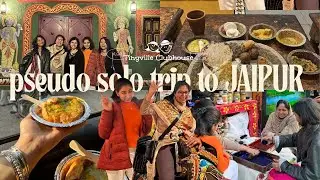 We took a Pseudo- Solo Trip to Jaipur | First Ever Vlog 🪷🌟💕