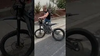 Wrecked E-bike still runs