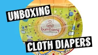 Bumberry cloth diapers Unboxing | bumberry covers | bumberry pockets | bumberry newborn and sleeper
