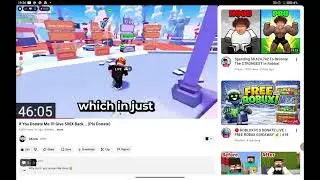 live just watching my favorite YouTubers (subscribe)