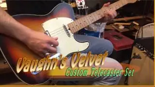 David Graham at Vaughn Skow Pickup Shop Vaughn's Velvet Tele