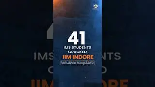 IPMAT Indore Success Story 2025  #shorts