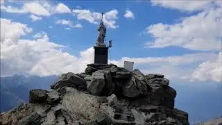 Mont Avic 3006m da Veulla, Champdepraz (AO) 1264m  31 Luglio 2018