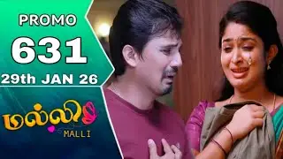 malli today promo 631 review / 29.1.2026 / malli serial 631 review