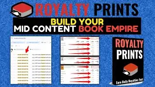 Royalty Prints Review: Create a Mid Content Book Business Now